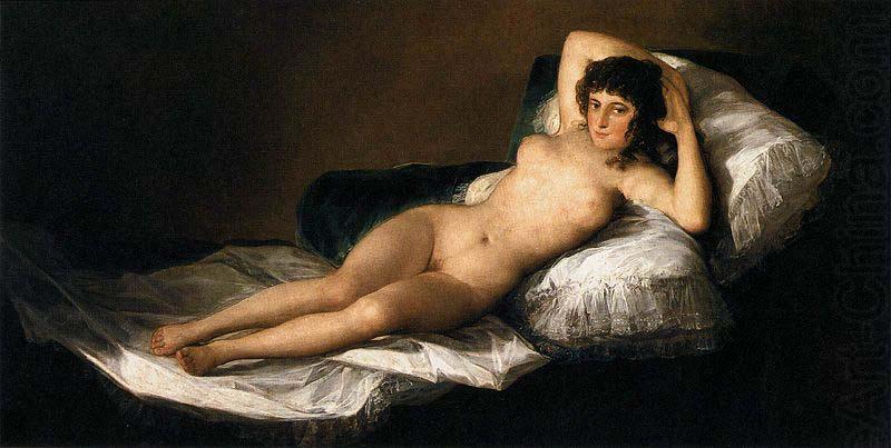 The Nude Maja, Francisco Goya